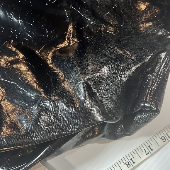 GOOD LEGS FLARE FAUX LEATHER PANTS sz 18 - Picture 9 of 9